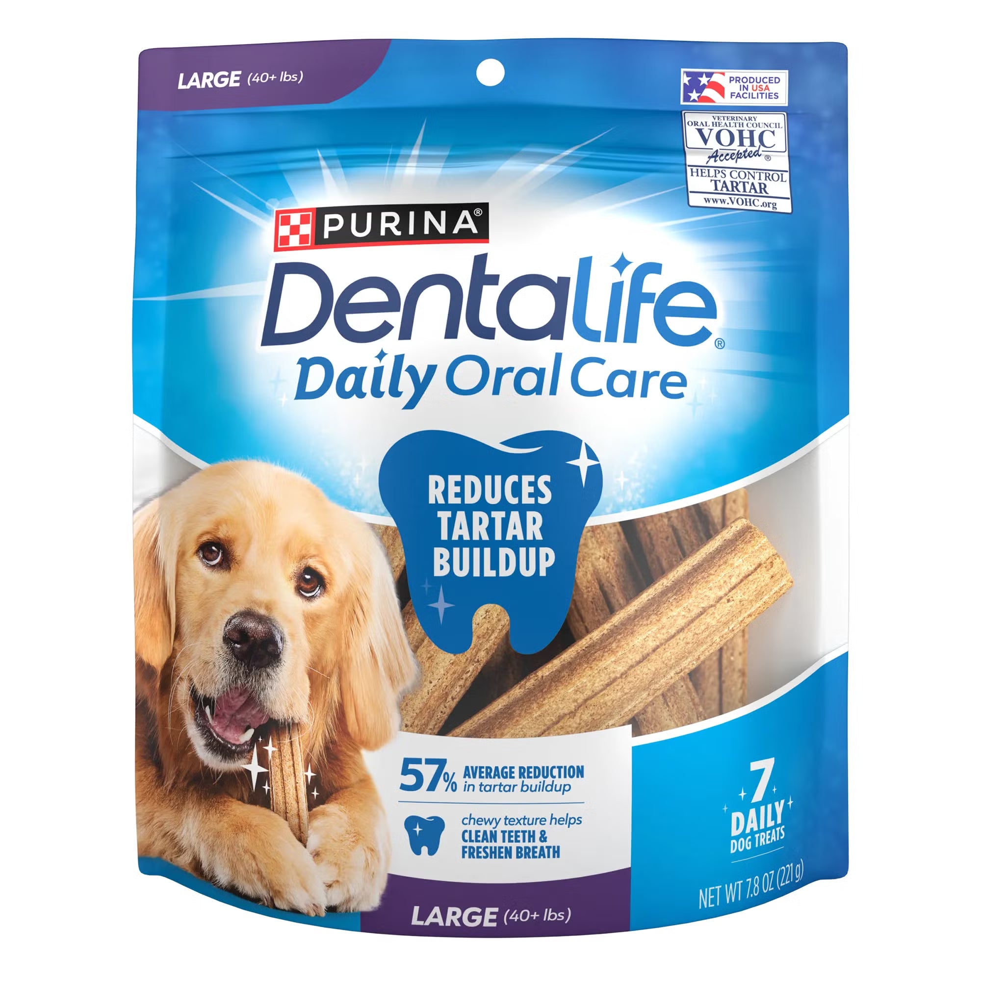 Purina Dentalife Perro Grande 7.8 oz