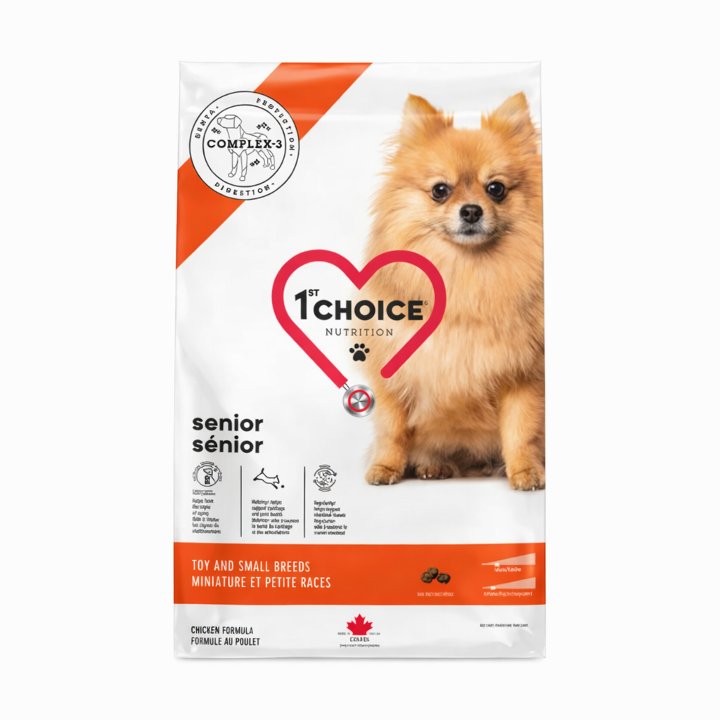 1st Choice Perro Senior Toy & Razas Pequenas 2 kg