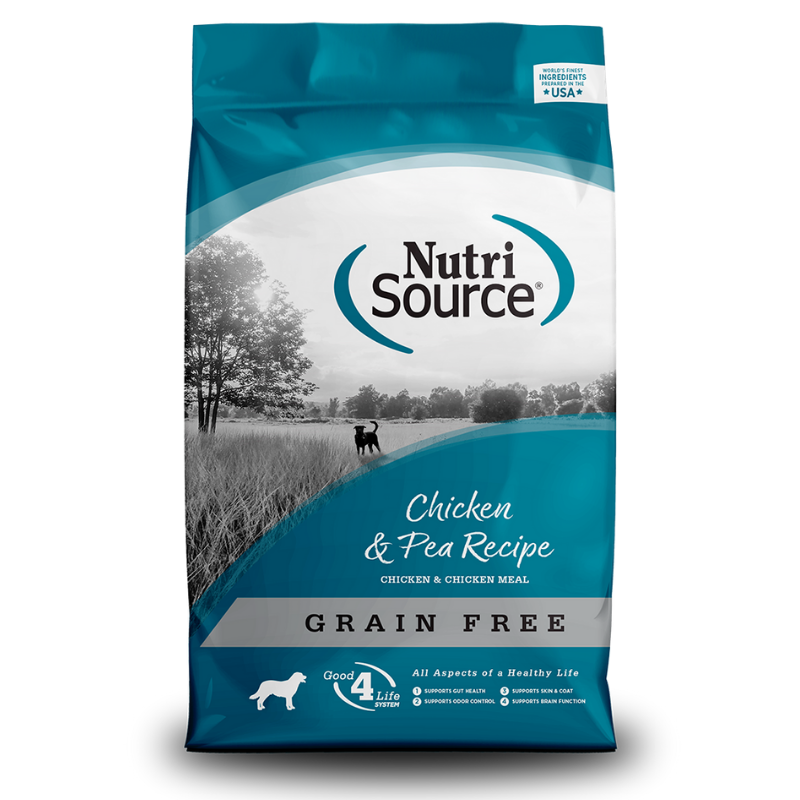 NutriSource Perro Adulto Pollo & Guisante Grain Free 2.26 kg