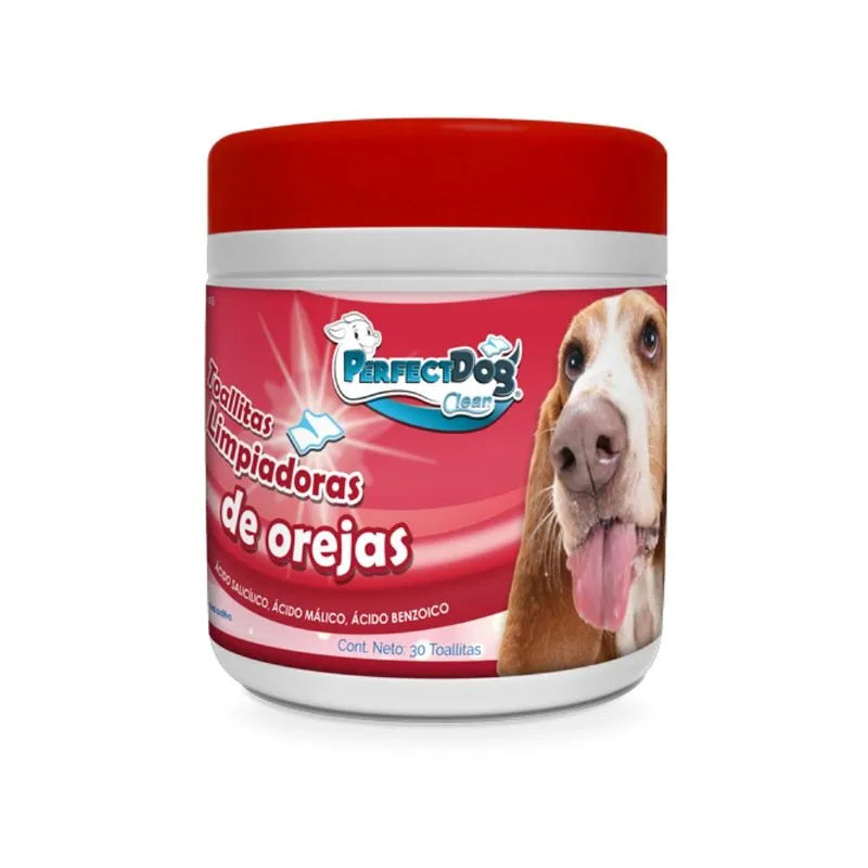 Perfect Dog Clean Toallitas Limpiadoras de Orejas