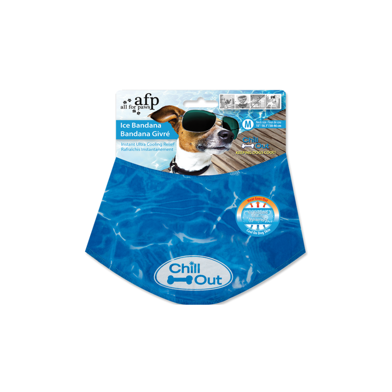 AFP Bandana Fria Talla M (38 a 46 cm)