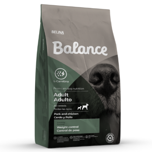 Balance Perro Adulto Weight Control Cerdo & Pollo 2kg