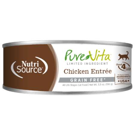 NutriSource Gato Pure Vita Pollo Grain Free 156 g