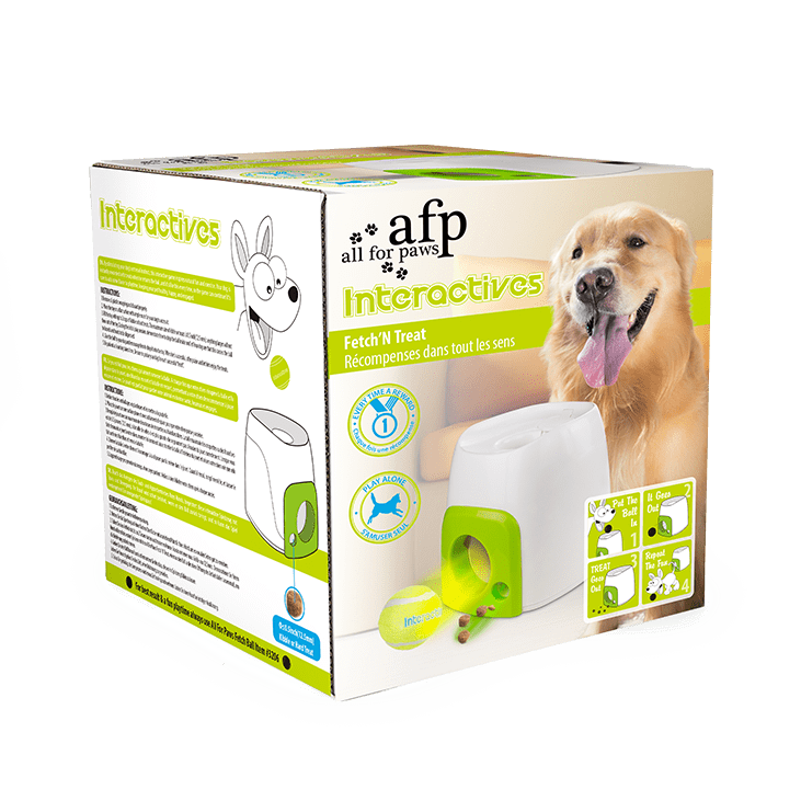 AFP All For Paws Fetch Treat Juguete Interactivo con Dispensador de Premios