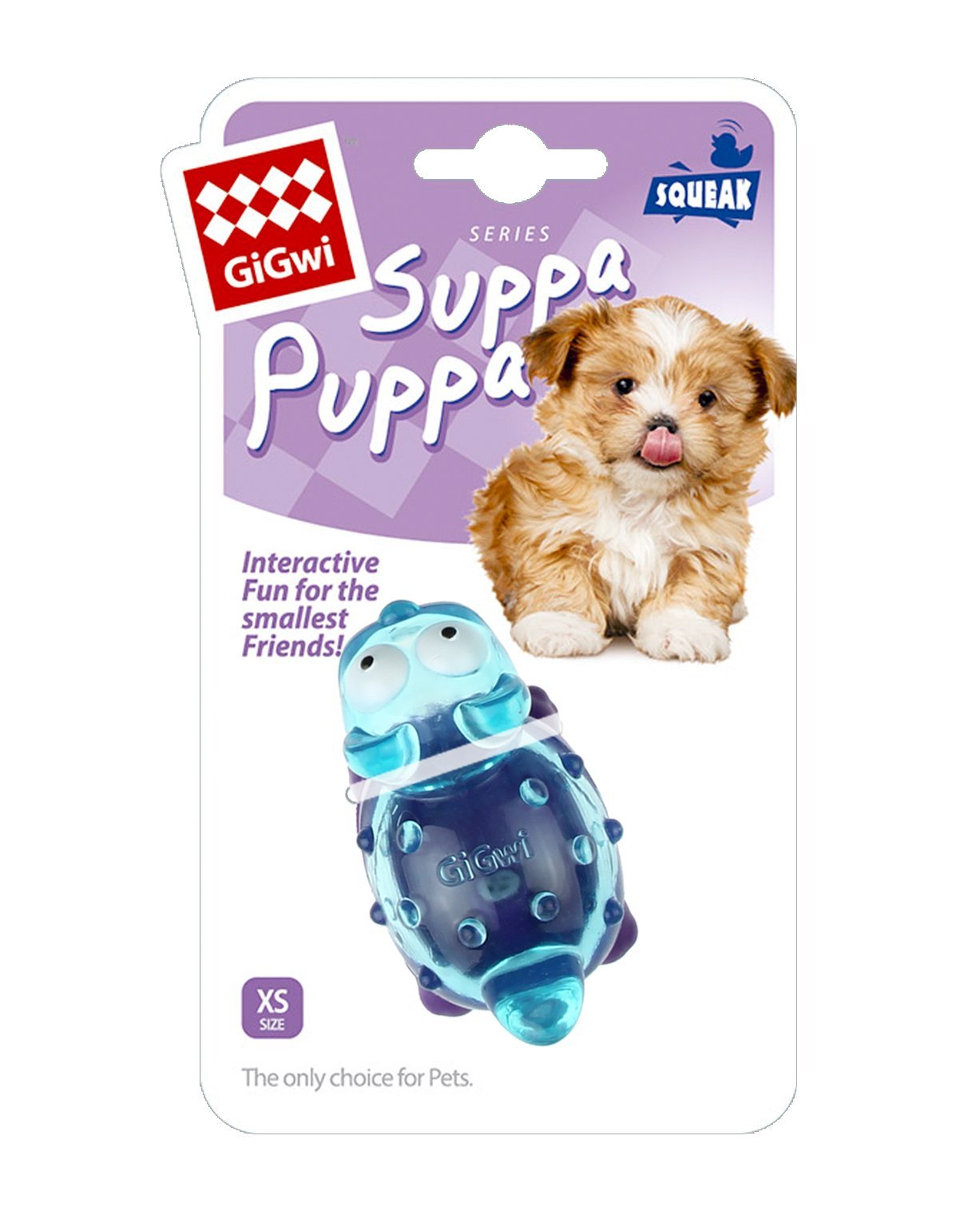 GiGwi Suppa Puppa Gato Celeste - Morado