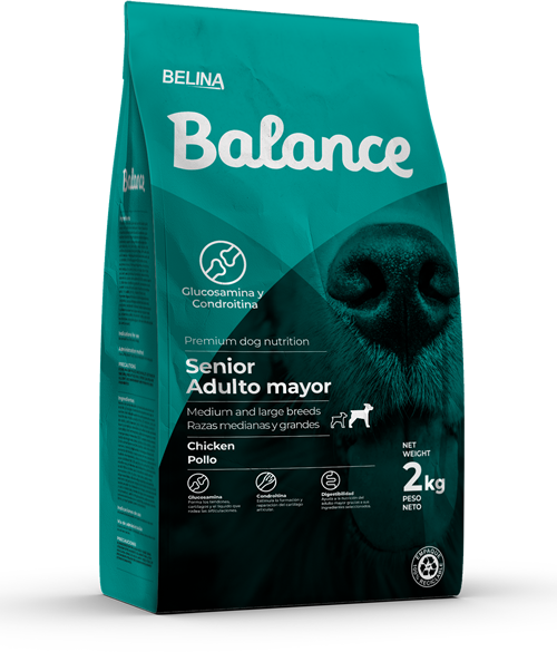 Balance Perro Senior Raza Mediana & Grande Pollo 2 kg