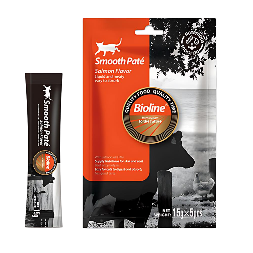 Natural Feast Bioline Crema de Salmon