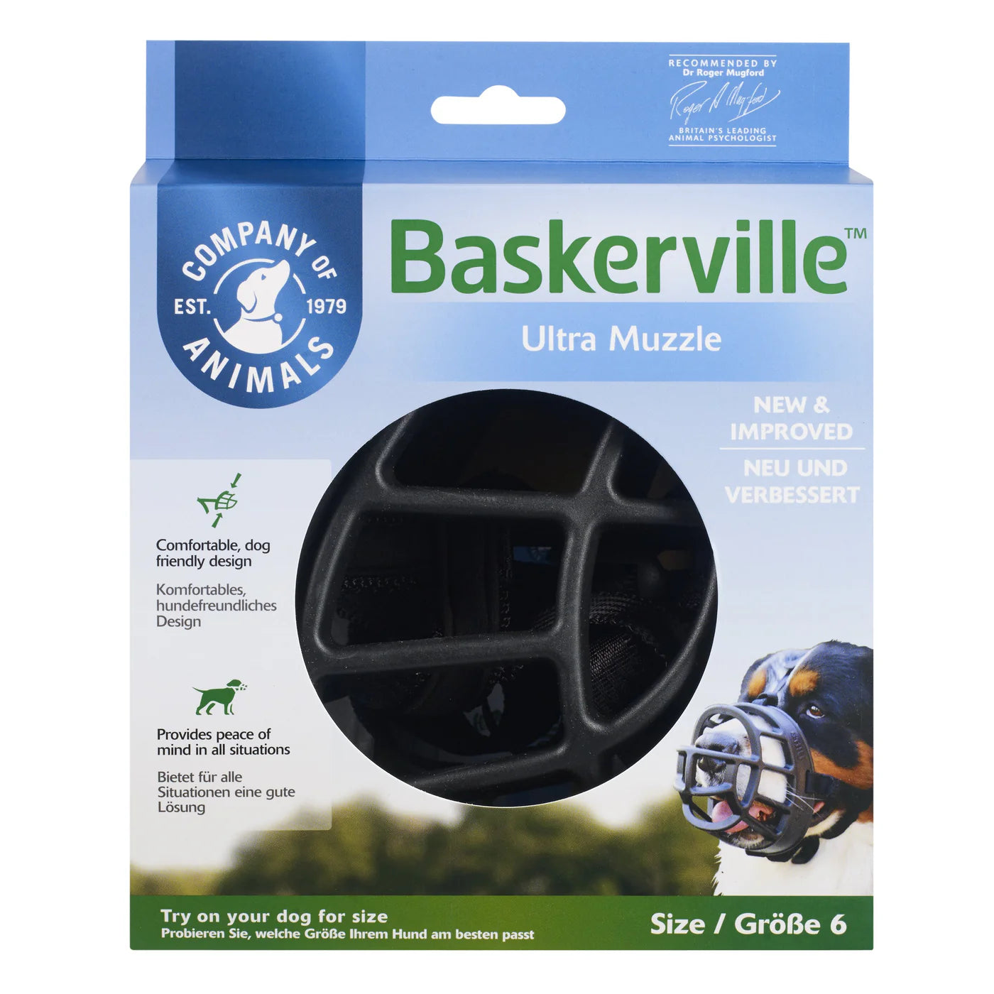 Baskerville Ultra Bozal Talla 6