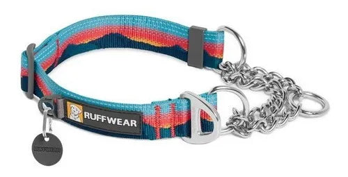 Ruffwear Chain Reaction S Sunset Collar de Tela y Cadena