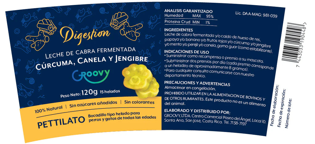 Groovy Heladitos Digestion 120 g