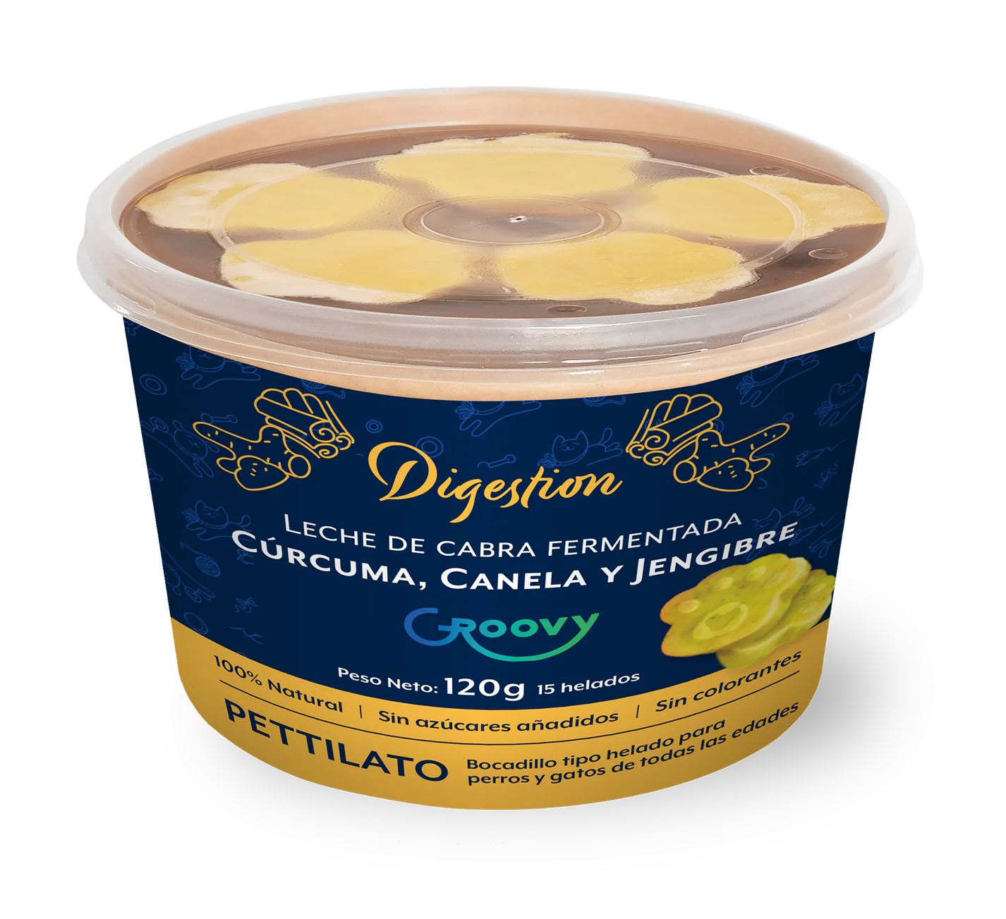 Groovy Heladitos Digestion 120 g