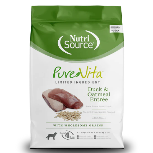 NutriSource Perro Adulto Pure Vita Pato & Avena 1.81 kg