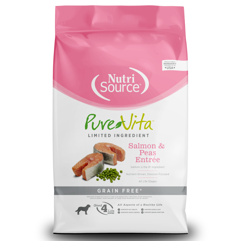 NutriSource Perro Adulto Pure Vita Salmon & Guisante Grain Free 1.81 kg