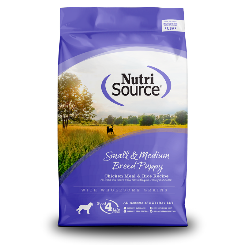 NutriSource Cachorro Razas Pequenas & Medianas Pollo & Arroz 1.8 kg