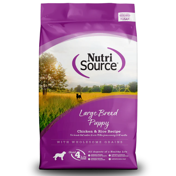 NutriSource Cachorro Razas Grandes Pollo & Arroz 1.81 kg