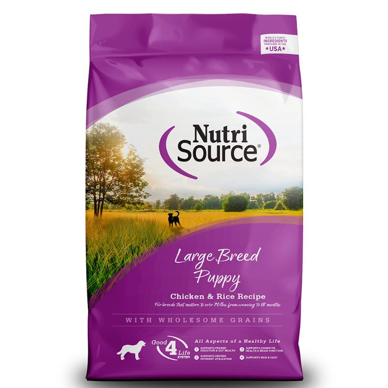 NutriSource Cachorro Razas Grandes Pollo & Arroz 11.79 kg