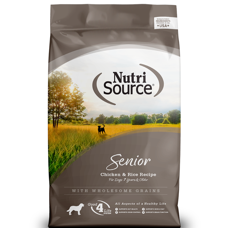 NutriSource Perro Senior Pollo & Arroz 1.81 kg