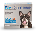 Nexgard Tableta M unidad (4.1-10 kg) Azul
