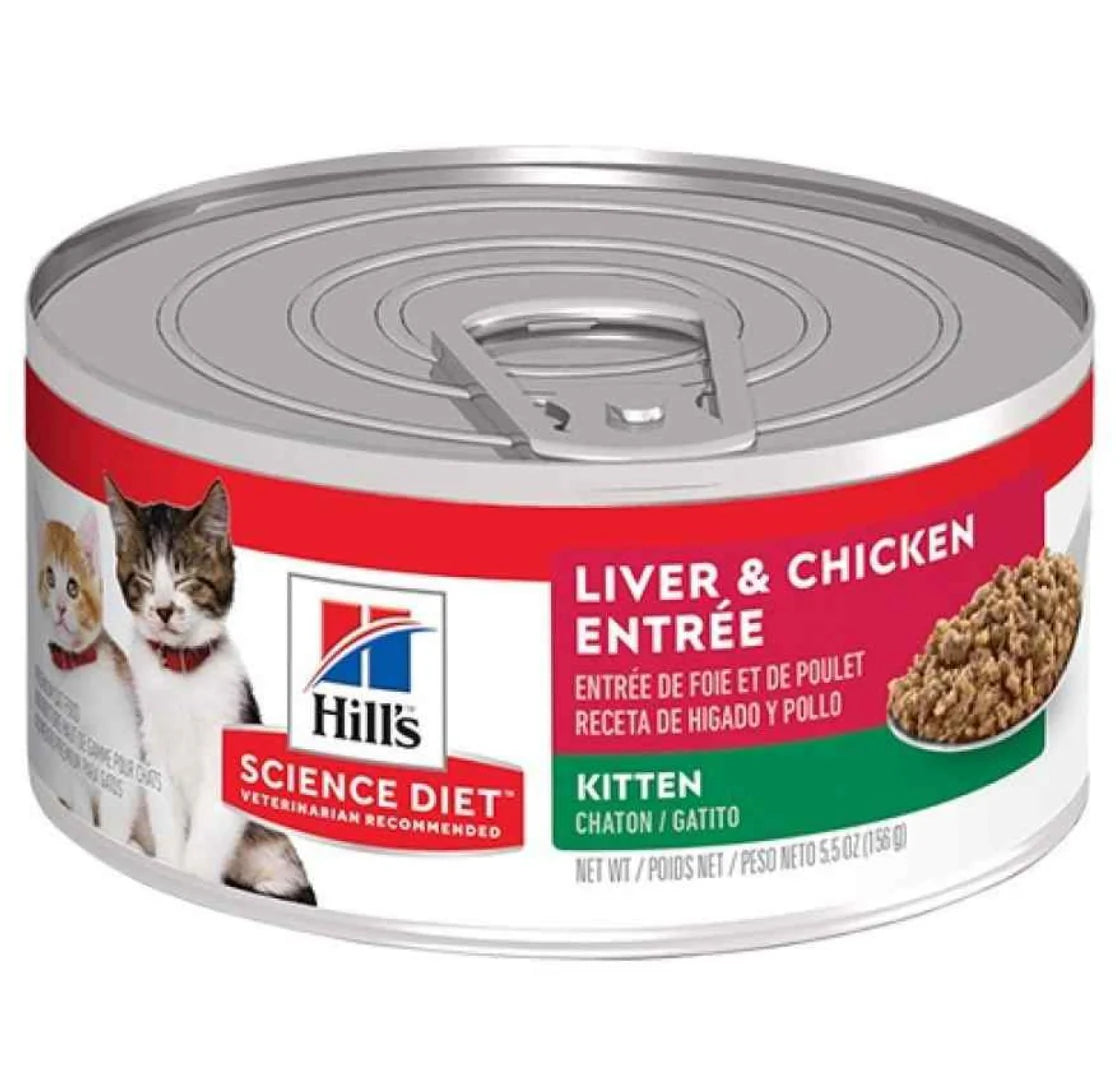 Science Diet Hills Entrada de Pollo para Gatitos 155 g