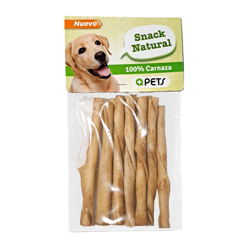 +Q Pets Twist Carne 5" 10 Unds