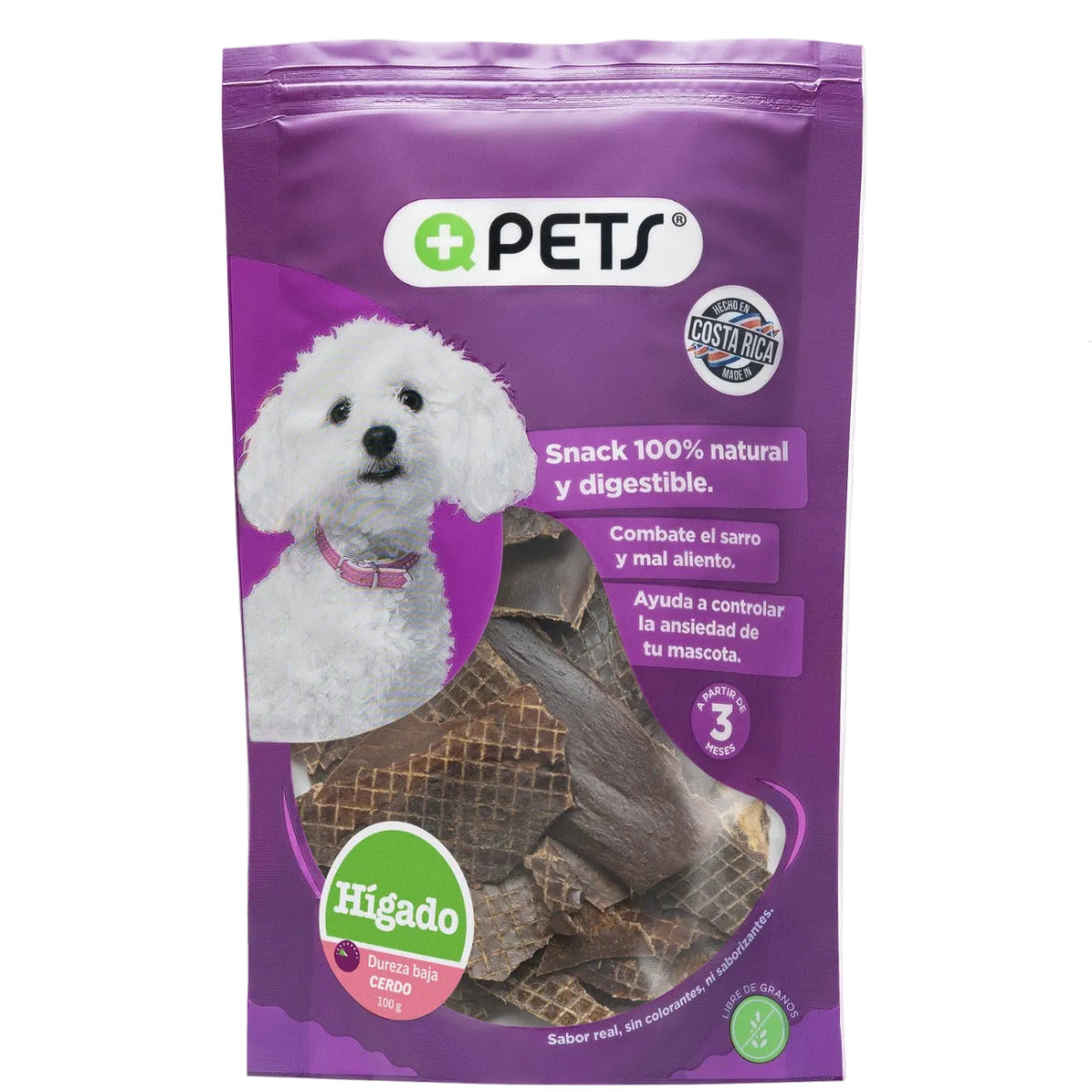 +Q Pets Higado de Cerdo 100 g