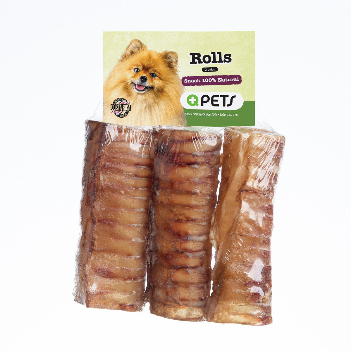 +Q Pets Rolls (3 unidades)