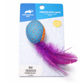 Animal Planet Pets Juguete para Gato Bola con Plumas Moradas