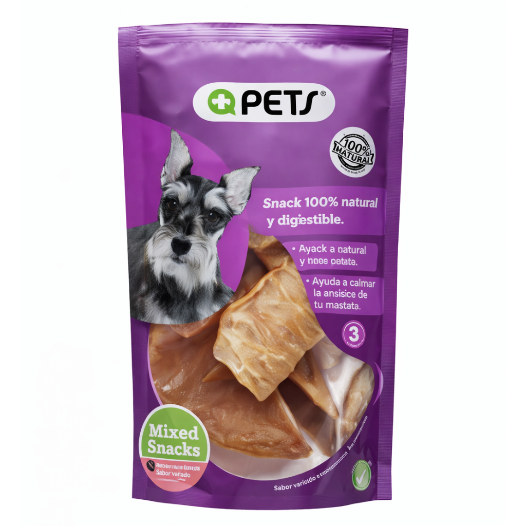 +Q Pets Snacks Mixtos