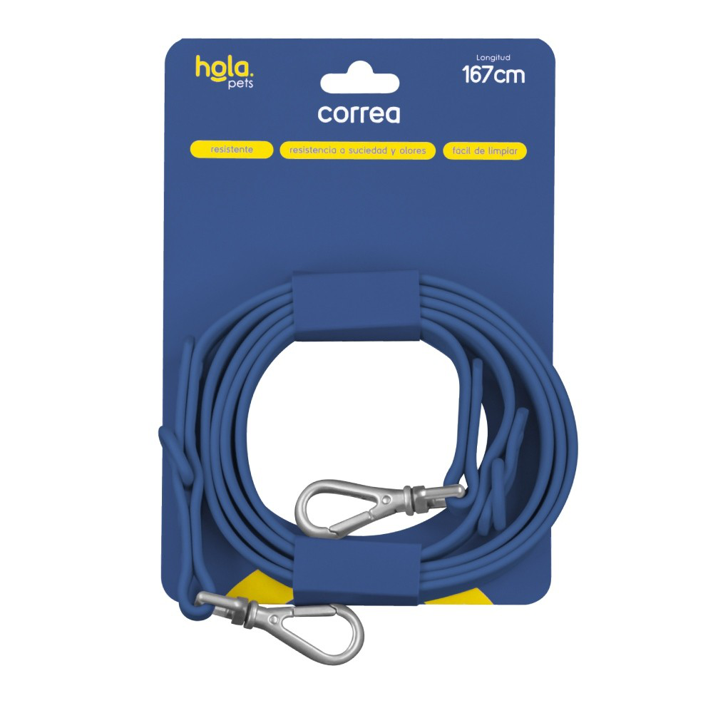 Hola Pets Correa Celeste 1,67 m