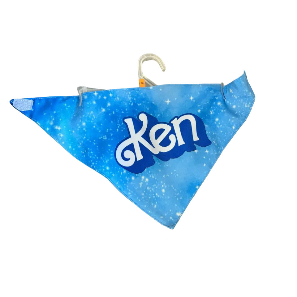 Panuelo Barbie y Ken para Mascotas Talla M