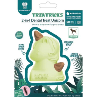 Natura Nourish Treatricks 2 en 1 Tratamiento Dental Unicornio Verde