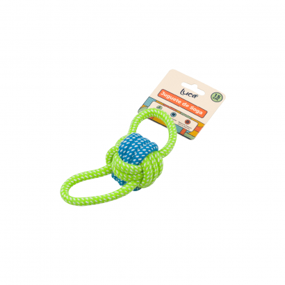 Luca Juguete Soga 2 Jaladores 15 cm