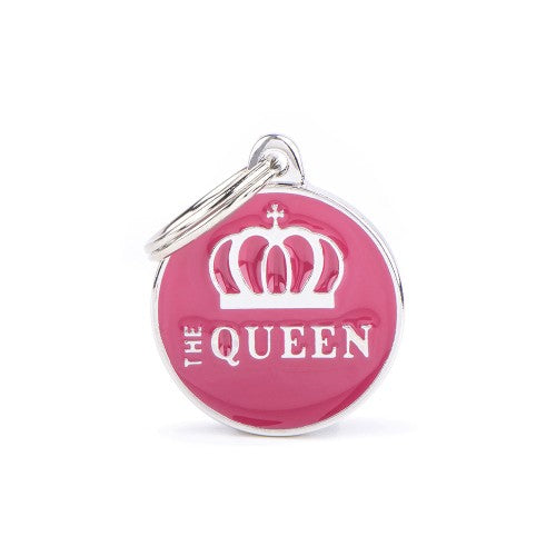 My Family Placa I‚Äôm The Queen Charms Large