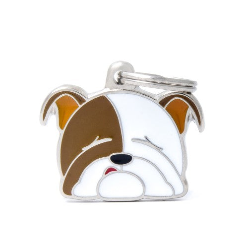 My Family Placa Bulldog Ingles