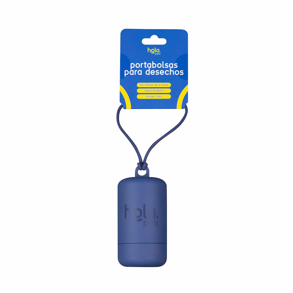 Hola Pets Portabolsas Azul