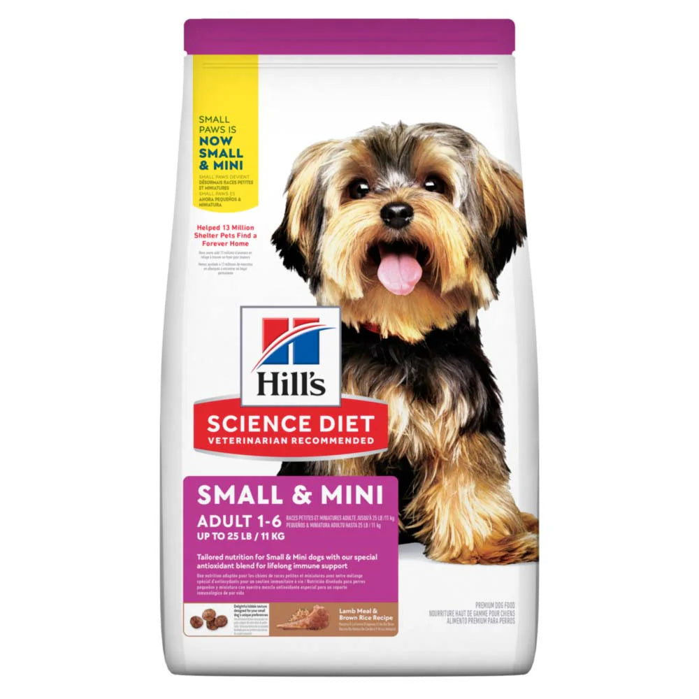 Science Diet Hill Perro Adulto Cordero & Arroz Bocados Pequenos 2 kg