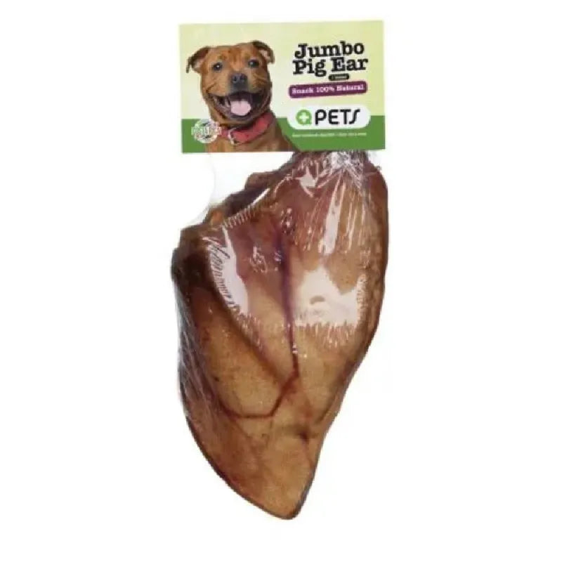 +Q Pets Jumbo Pig Ear
